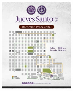 Recorrido Jesús de Candelaria 2026.